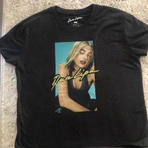 Dua Lipa cool crop top medium